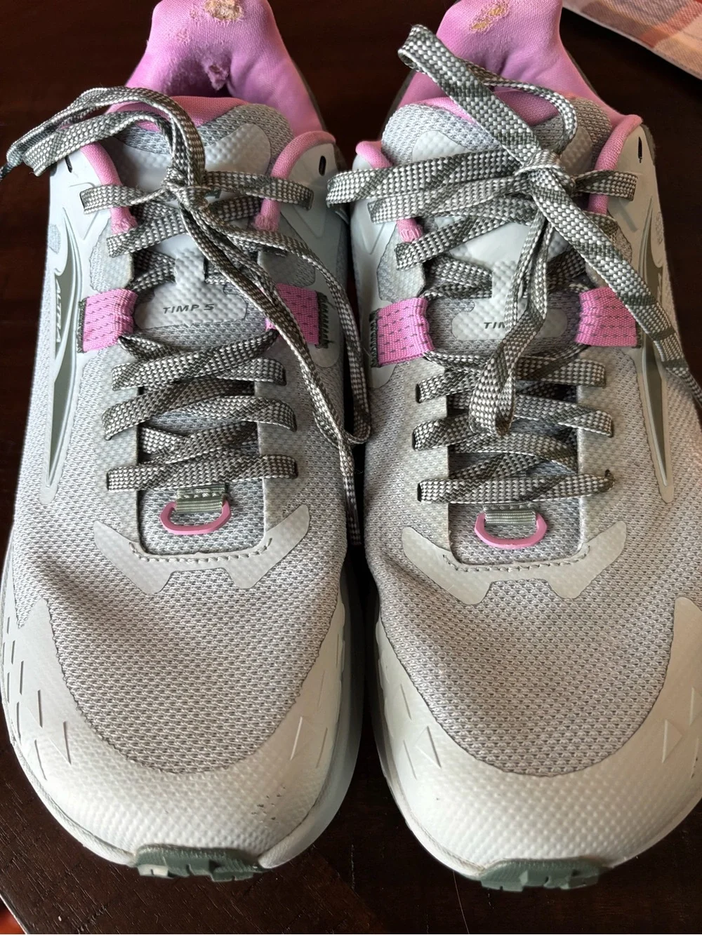 7.5 Women’s Altra Athletic Shoes- Light Green with Labender Accents